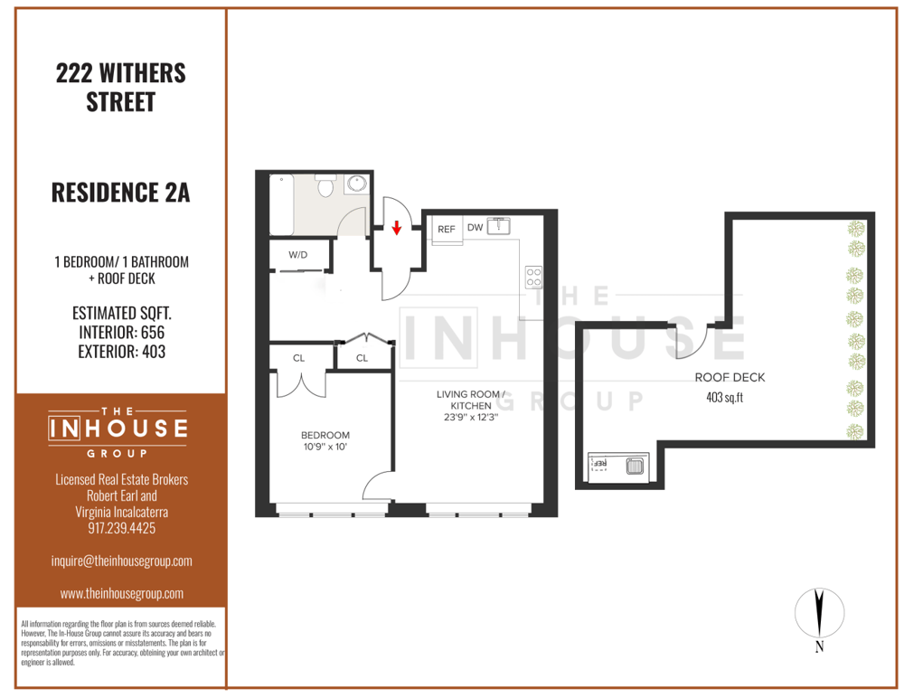 222 WITHERS Street #2A